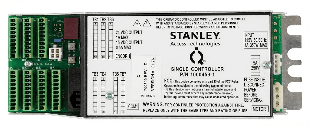 Stanley Access Technologies 1000459-1 iQ Single Controller