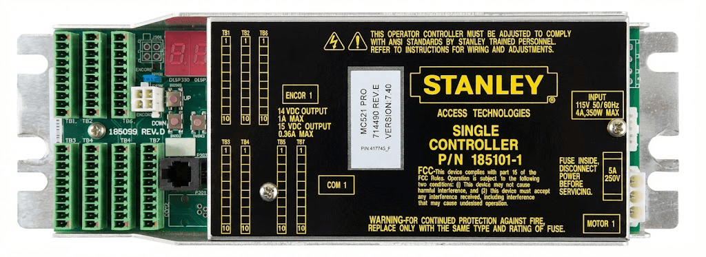 Stanley Access Technologies 185101-1 MC521 Pro Single Controller